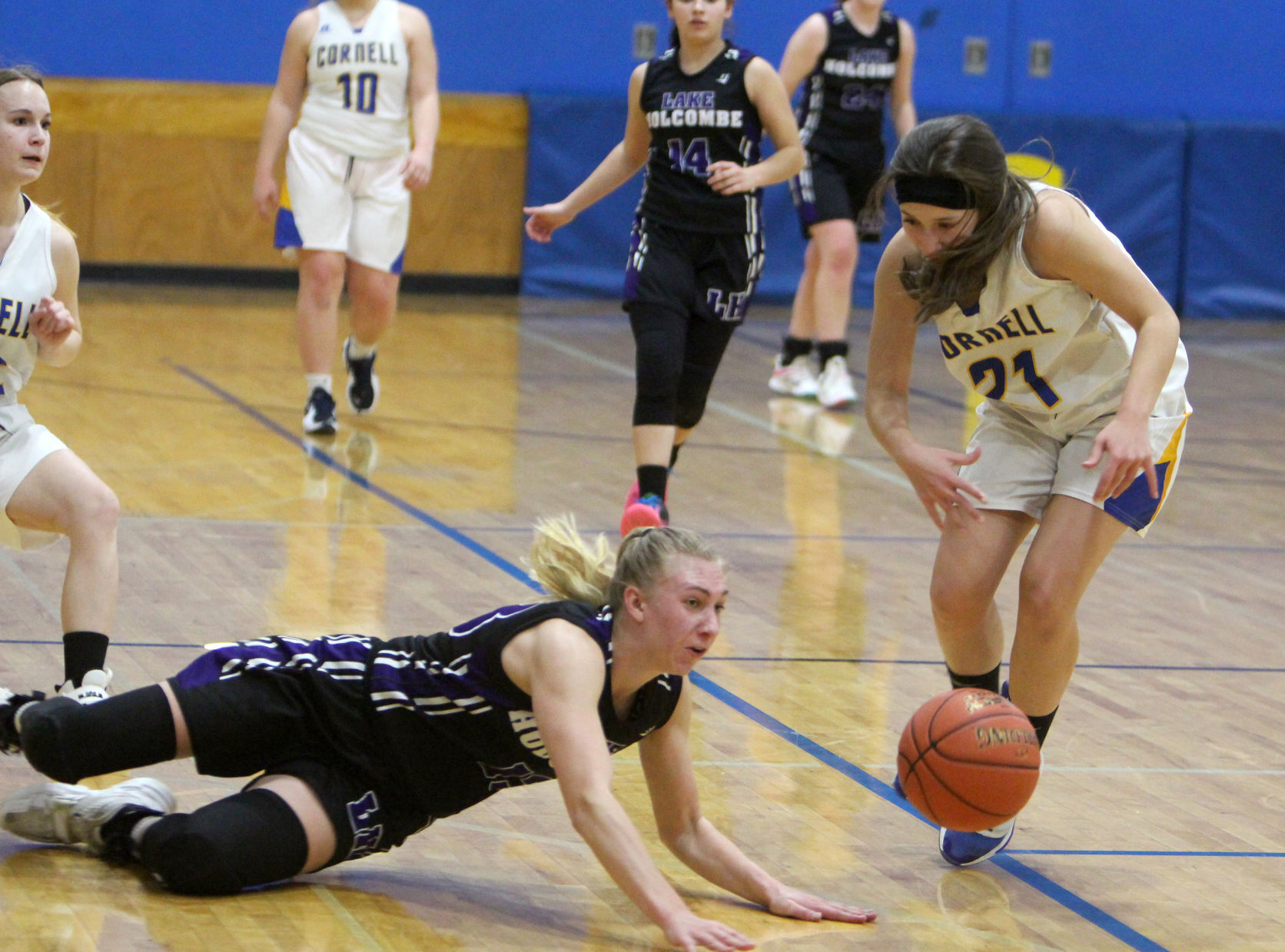 Lake Holcombe at Cornell girls basketball 1-14-22